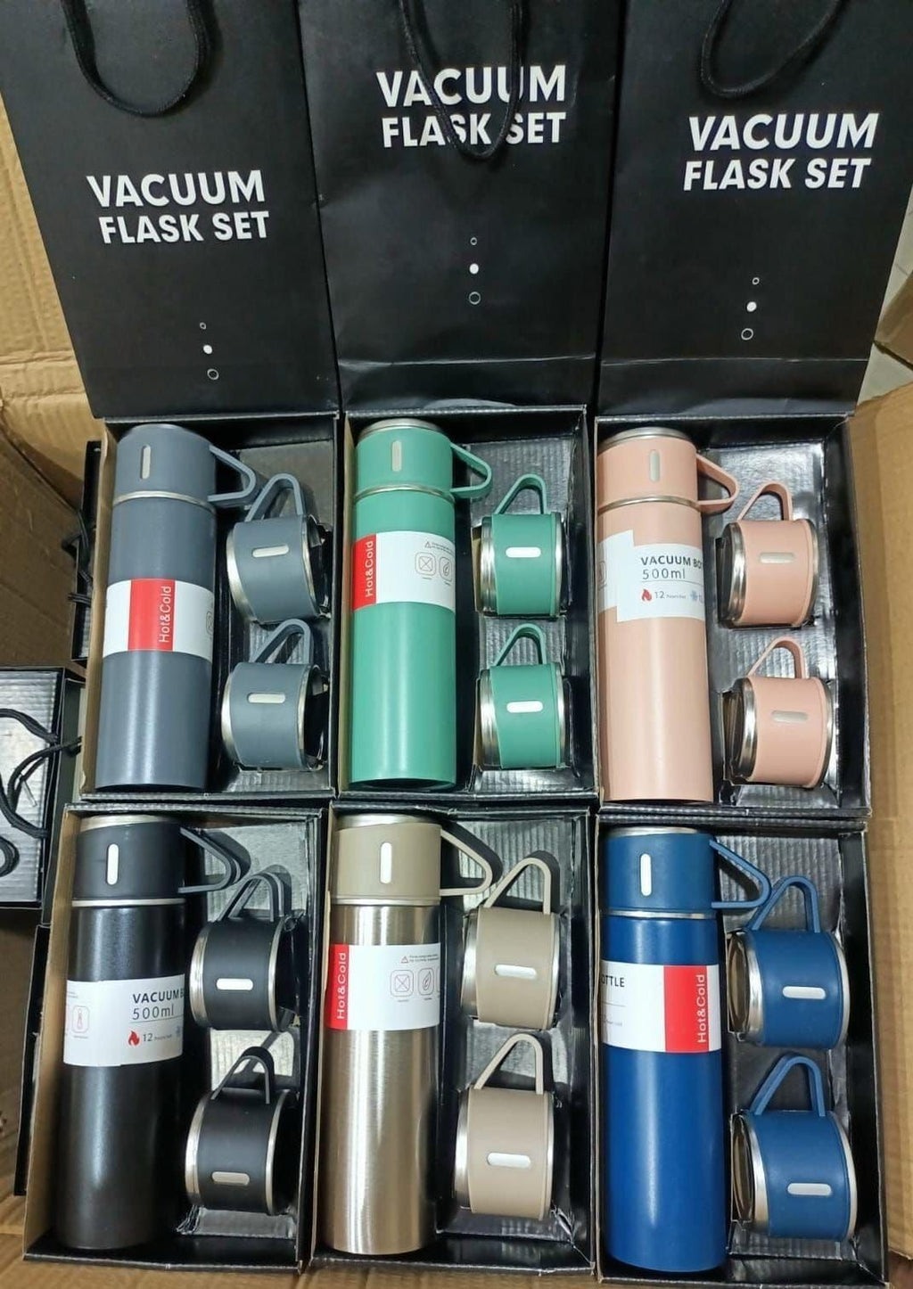 Vacuum flask set